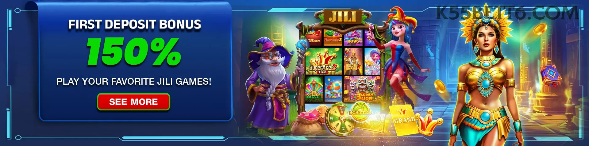 Ganhe prêmios incríveis na k55bet